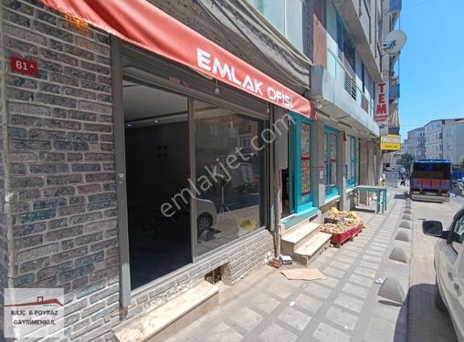 ERCİYES EMLAKTAN AKIŞLI KEMER CADDESİNDE 45M2 KİRALİK DÜKKAN