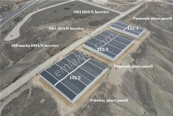  CB SAFİR'den SATILIK DARENDE OSB'de 2.598 MW ÇATI GES VE FABRİKA