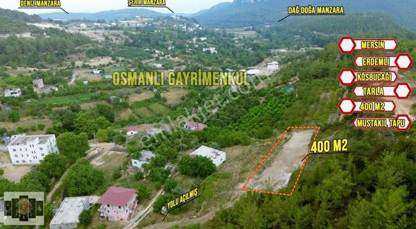 ERDEMLİ KÖSBUCAĞI 400 M2 SATILIK PARSEL