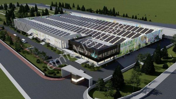  ANKARADA 8.000 M2 KAPALI ALANLI SIFIR FABRİKA BİNASI KURULU 3 VİNÇLİ