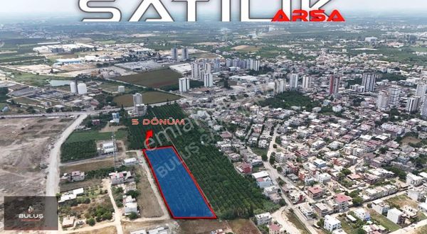 ADANA KARATAŞ YOLUNA 500 METRE MESAFEDE 5100 METRE TEK TAPU ARSA