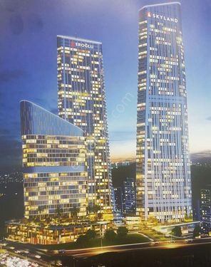 SKYLAND İSTANBUL 1+0 BÜYÜK TİP BOŞ SATILIK DAİRE