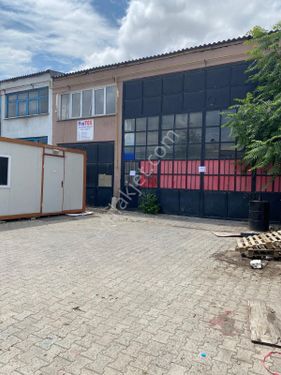  TEKSAN SANAYİ SİTESİNDE KİRALIK 120M2 KAPALI 120 M2 AÇIK ALANI OLAN İŞYERİ