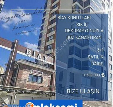 YÜCEDAĞ GAYRİMENKUL'DEN BİAY KONUTLARINDA EN UYGUN FİYATLI SATILIK DAİRE