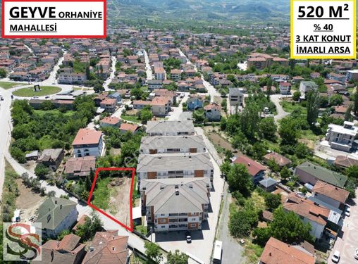 GEYVE ORHANİYE MAH.MUHTEŞEM KONUMDA 520 M² KONUT İMARLI ARSA