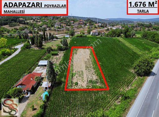 ADAPAZARI POYRAZLAR MAH. MUHTEŞEM KONUMDA 1.676 M² TARLA