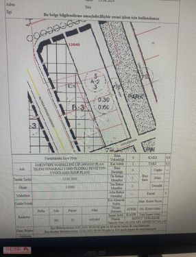 SAKİNTEPE MAHALLESİNDE SATILIK İMARLI ARSA