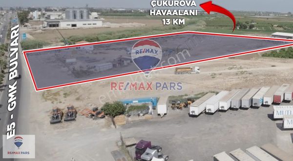 REMAX PARS'TAN TARSUS E5 ÜZERİ YATIRIMLIK ARSA