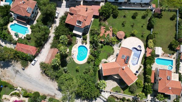  Gold House dan Dalyan da Satılık Müstakil Havuzlu Geniş Bahçeli Lüks Villa