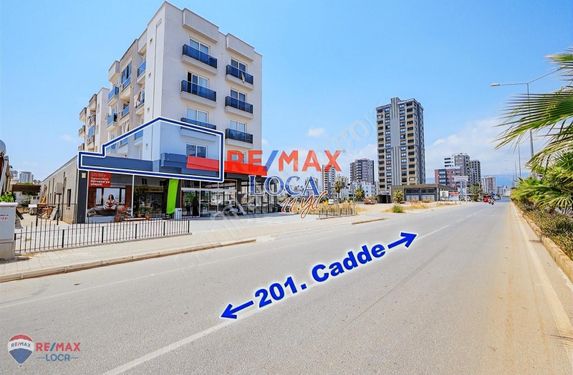 REMAX LOCA'DAN 201. CADDE ÜZERİNDE KİRALIK GENİŞ TERASLI 2+1