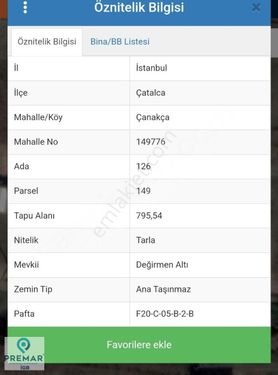 ÇANAKÇA MAHALLESİ MÜSTAKİL TAPU 800 M² KÖY İÇERİSİNDE