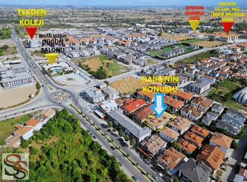 ADAPAZARI TEPEKUMDA 4+1 - 200 M² TERS DUBLEKS DAİRE