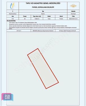 TİME'DAN DAZKIRI ESENTEPE'DE KONUT İMAR PLANINDA MÜSTAKİL TARLA