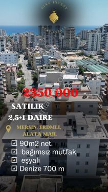 KİNG’DEN ALATA’DA EŞYALI GENİŞ 2,5+1 DAİRE