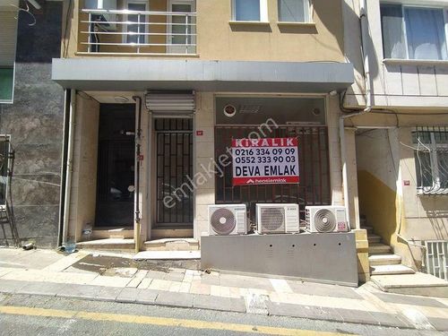  DEVA'dan GENÇ BİNADA 240 M2 BANYO WC MUTFAĞI MEVCUT 2 BÖLÜMLÜ DÜKKAN MAĞAZA