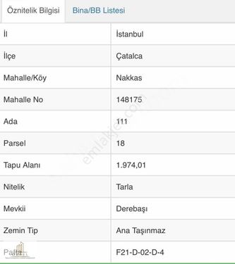 Çatalca nakkaş her bütçeye uygun parsellerimiz mevcuttur