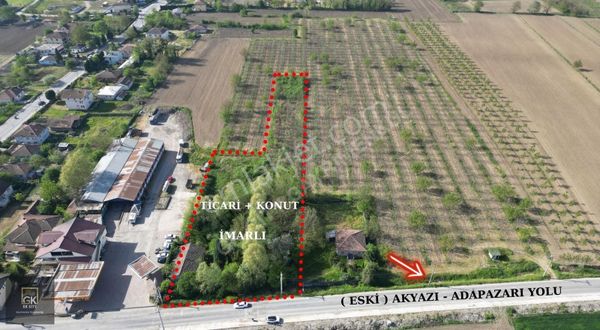 TİCARİ + KONUT İMARLI 3784 m2 ARSA SATILIK ORMANKÖY / AKYAZI