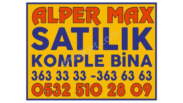  ALPER MAX EMLAKTAN SATILIK BİNALAR DAİRELER