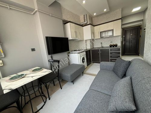  ESKİDJİDEN EMEK CADDESİNDE 1+1 EŞYALI SATILIK APART