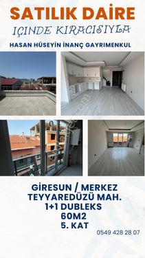  HASAN HÜSEYİN İNANÇ GAYRİMENKULDEN GİRESUN TEYYAREDÜZÜ MAH. 1+1 İÇİNDE KİRACILI SATILIK DAİRE