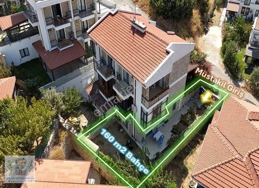 DATÇA MERKEZDE MÜSTAKİL GİRİŞLİ VE BAHÇELİ 1+1 DAİRE