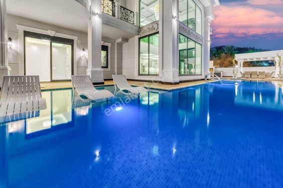 ALANYA MOST LUXURIOUS VILLA FOR SALE WITH 92 M2 DETACHED POOL