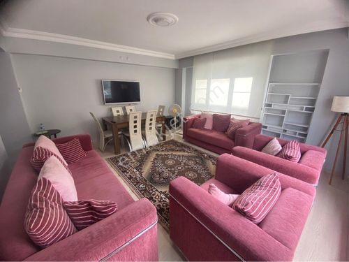 Valilik yakınında eşyalı 2+1 kiralık daire