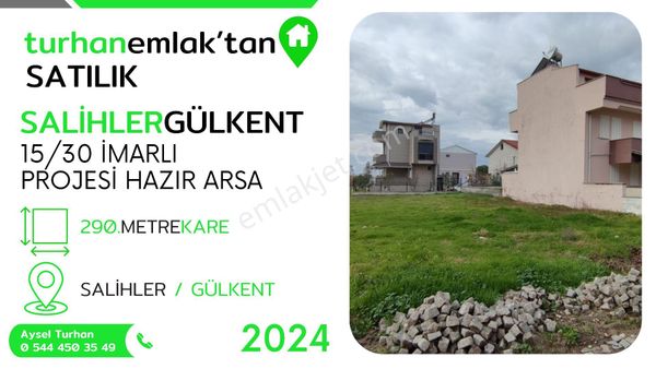  Dikili Salihler’de Denize Yakın, Projesi Hazır 290 m² Villa Arsası