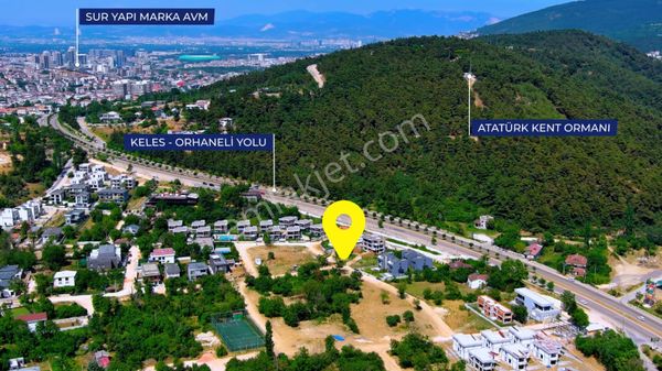  Gümüştepe de Villa İmarlı 500 Metrekare Arsa