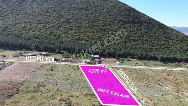  ISPARTA SENİRKENT YASSIÖRENDE 4.978 M2 MÜSTAKİL TAPULU SANAYİİ ALANI