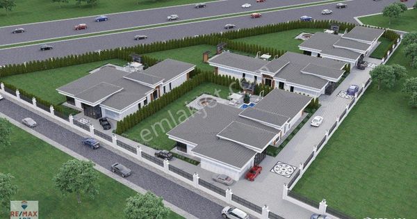 GÖLBAŞI BALLIKPINAR'DA TEK KAT YATAY MİMARI SATILIK LÜKS VİLLA -İLERİ NATAMAM TESLİM-490 M2