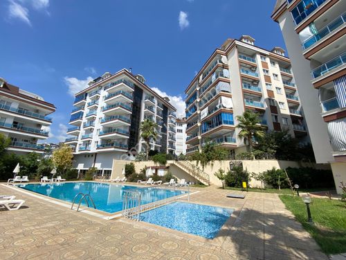  ALANYA ÇIPLAKLI'DA KİRALIK SİTE İÇİ 6+1 DENİZ MANZARALI DUBLEKS DAİRE