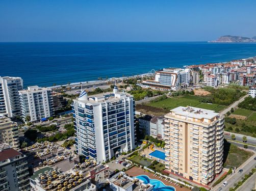  Mahmutlar Kurt safir sarayı Euro Residence IV Deniz manzaralı eşyalı geniş ferah 2+1 odalı daire