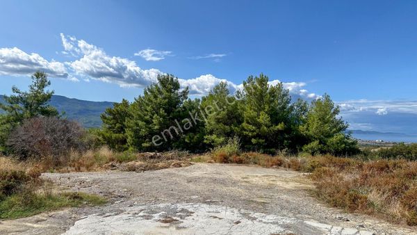  Kuşadası Soğucak'ta deniz manzaralı villa imarlı yatırımlık arsa