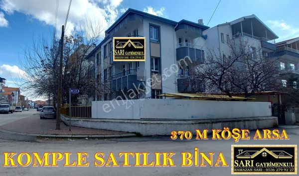  AKSARAY DA KOMPLE SATILIK BİNA 370 M KÖŞE ARSA