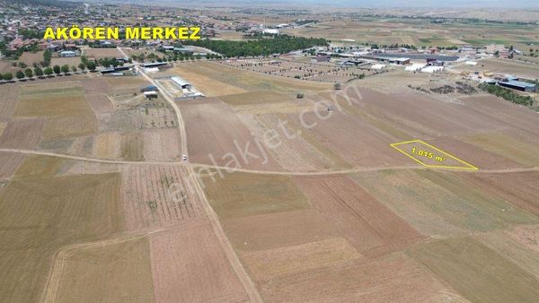  KONYA / AKÖREN / HACILAR DA 1.015 m² MÜSTAKİL TARLA