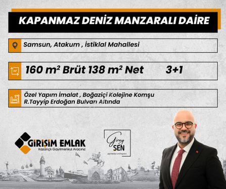  KAPANMAZ DENİZ MANZARALI ÇEVRESİ AÇIK DAİRE