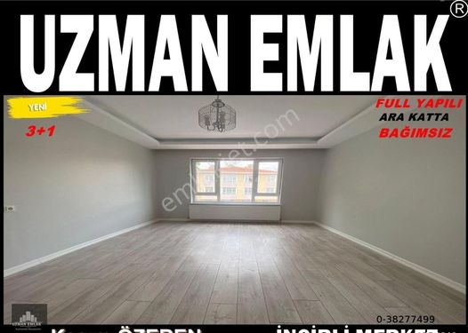 UZMAN EMLAK'DAN 19 MAYIS MH'DE YUNUSEMRE CADDE YAKINI ARA KATTA FULL YAPILI BAĞIMSIZ 3+1 DAİRE