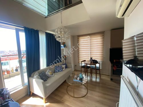  Nef İki Haliç'de Loft Teraslı 1+1 Satılık Daire