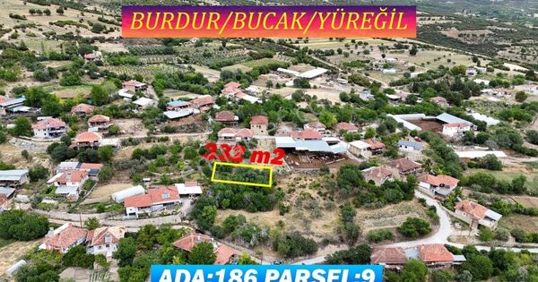 Burdur Bucak Yüreğilde 2 Kat İmarlı Tek Tapu Satılık Arsa