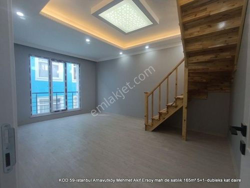 Arnavutköy Mehmet Akif Ersoy Mah De Satılık 165m² 5+1–dubleks Kat Daire