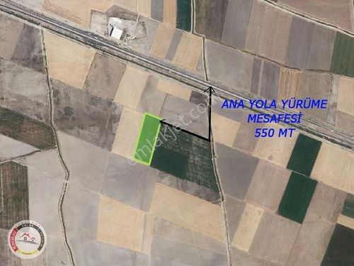 YARMA'DA YOLA 250 M2 MESAFEDE SATILIK TEK TAPU TARLA