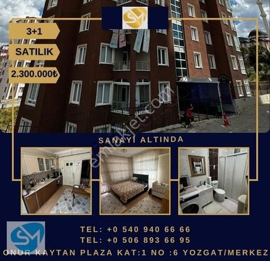 SANAYİ YOLU ÜZERİNDE 3+1 ***SM GAYRİMENKUL'DEN***