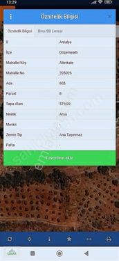 ALTINKALE MAHLLESİN'DE SATILIK VİLLA ARSA'SI ÇINAR EMLAK