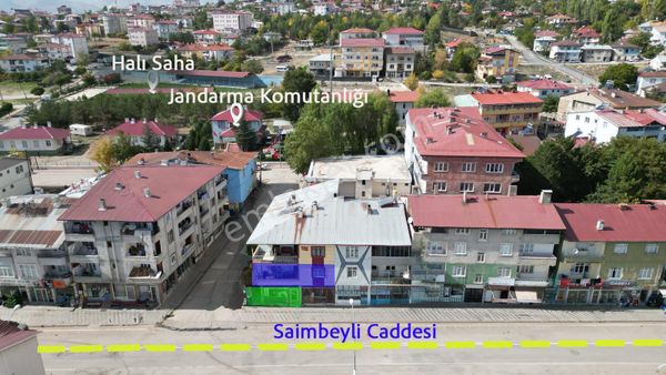 TUFANBEYLİ İSTİKLAL MAH. SAİMBEYLİ CAD. ÜZERİNDE SATILIK 170 m² 3+1 DAİRE VE 25 m² DÜKKAN