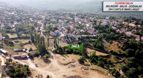 Balya Doğanlar Mah.imarlı 2'ye Bölünebilir Arsa