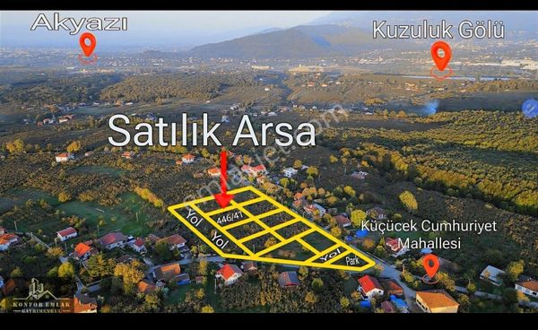 Konfor Emlaktan Küçücekte Villalık Arsa " 8 Nolu Parsel"sa