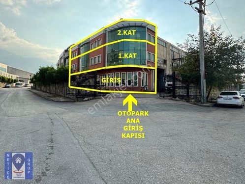 KESTEL OSB'de 170m2 x 3 KAT TOPLAM 500m2 PLAZA BÜRO OFİS