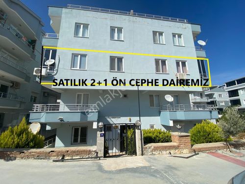  DİDİMDE SATILIK HAVUZLU BİNADA ÖN CEPHE 2 BALKONLU GENİŞ KÖŞE DAİRE