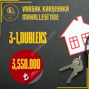 Varsak karşıyaka 3+1 dubleks satılık daire